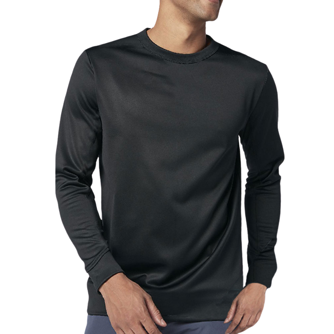 7024 Playera maga larga 100% poliéster