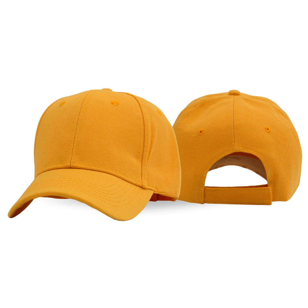 G010 Gorra de acrilana plain 65% poliéster 35% algodón UNISEX